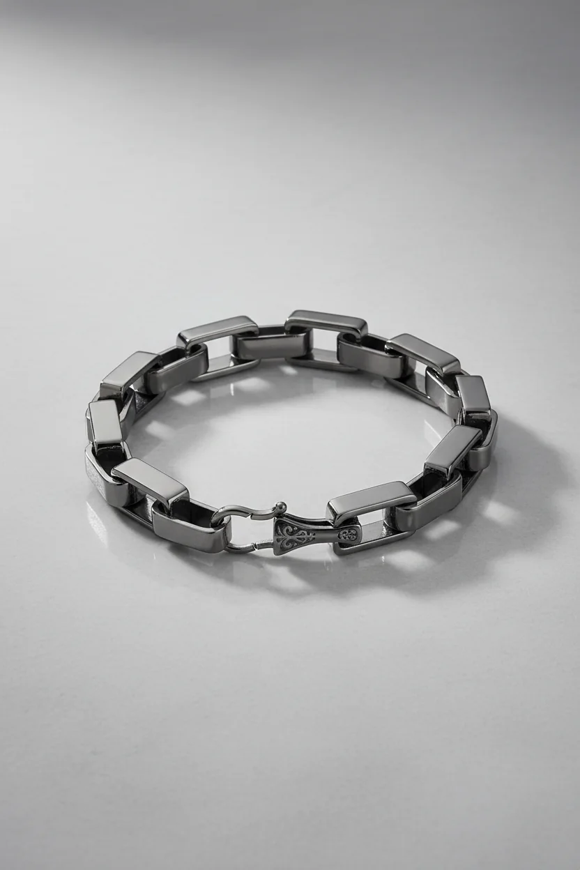 Artisan Statement Bracelet & Ring Set - Image 3